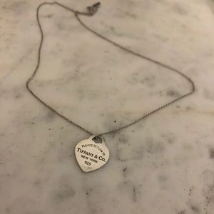Tiffany and Co. heart necklace